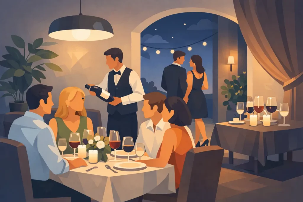 A Restaurant for Rehearsal Dinner Small Groups